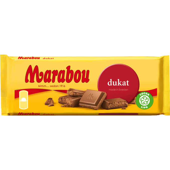 2 x Marabou Chokoladeplade Dukat