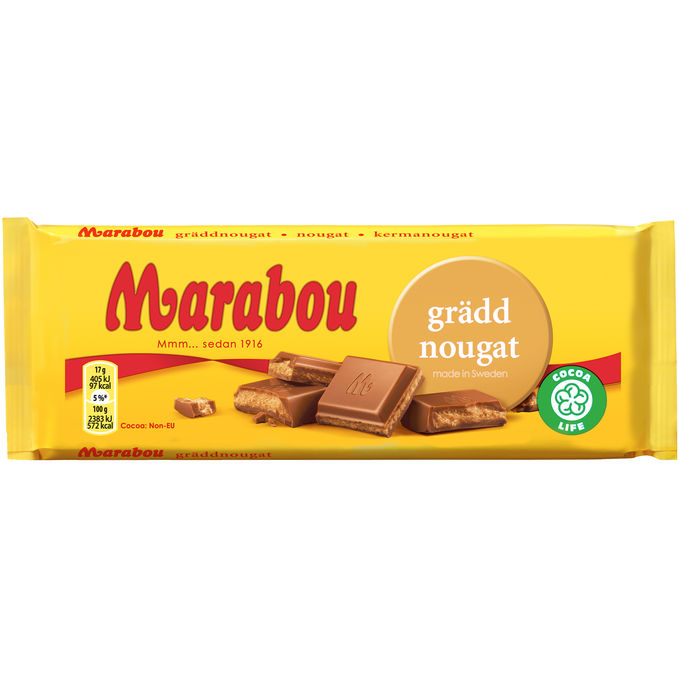 Marabou Suklaalevy Kermanougat