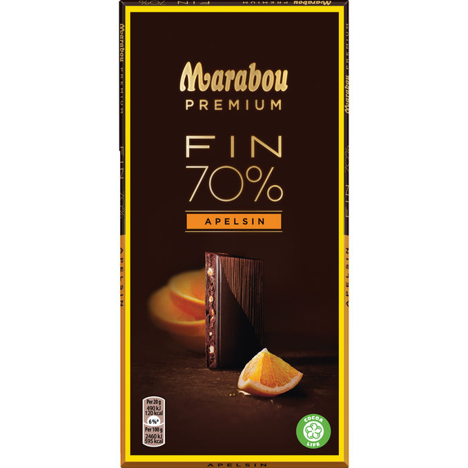Marabou Mörk Choklad Apelsin