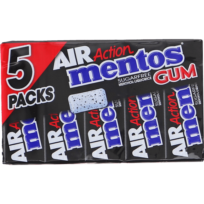 Mentos Gum Action Sukkerfrit