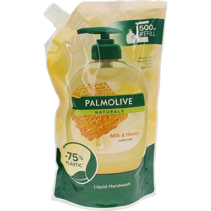 høste Tilståelse Dynamics Palmolive Flydende Håndsæbe Milk & Honey Refill (500 ml), 500ml fra  Palmolive | Motatos