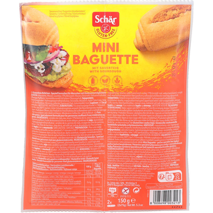 Schär Minibaguetter Glutenfri