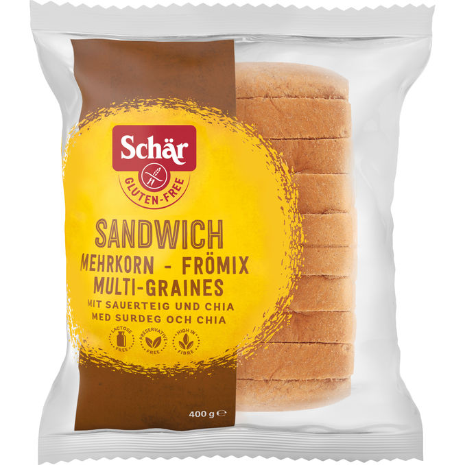 Schär Flerkornsbröd Glutenfritt