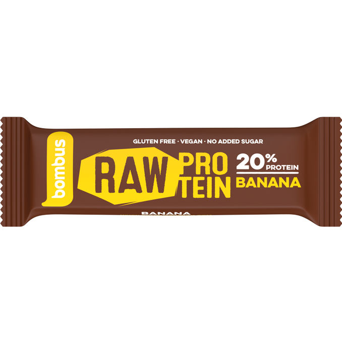 Bombus Raw Proteinriegel Banane