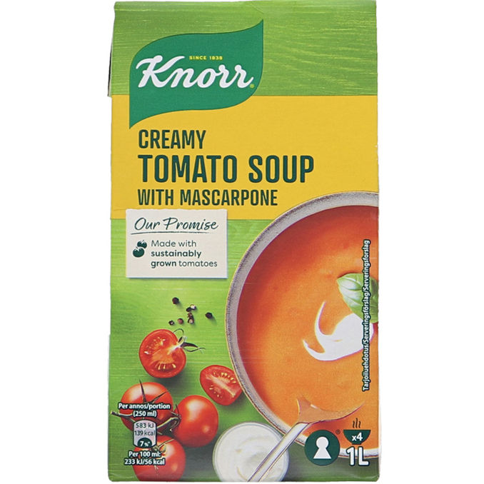 Knorr Tomatsoppa Mascarpone 1L