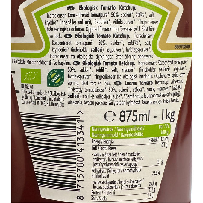 Heinz Ketchup Eko