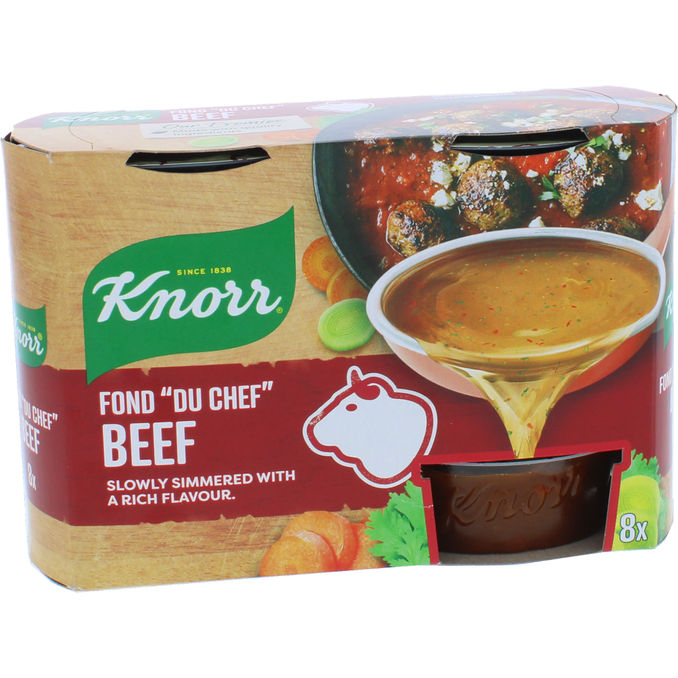 Knorr 2 x Nötköttsfond 8-pack