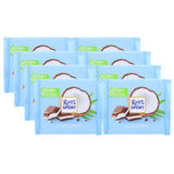 Ritter Sport m. Kokosnød 8-pak