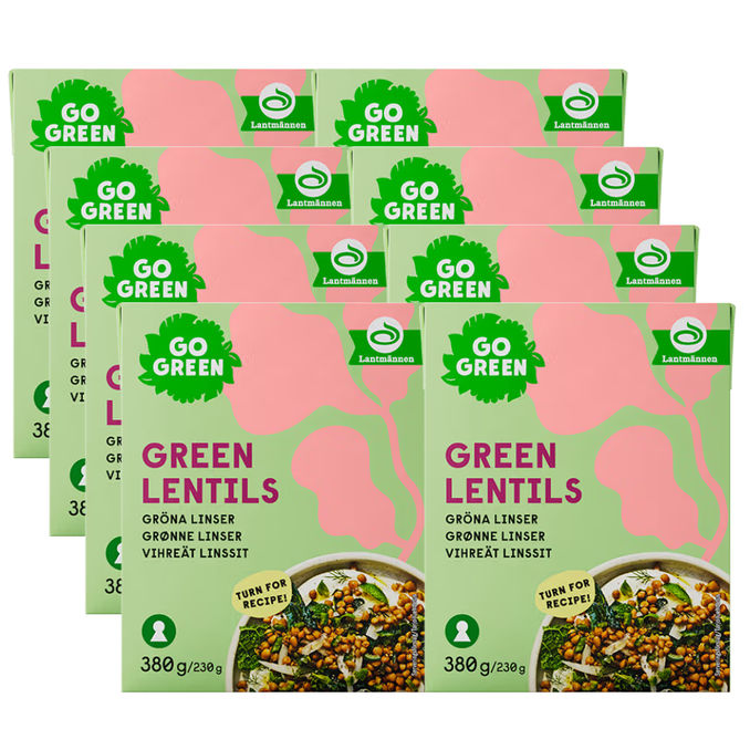 GoGreen Vihreät Linssit 8-pack