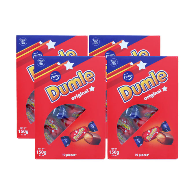 Fazer Suklaarasia Dumle Original 4-pack