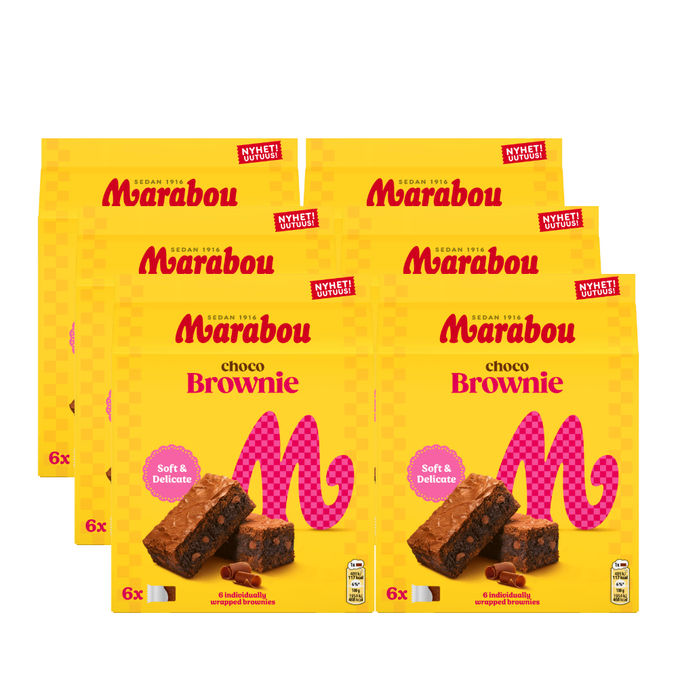 Marabou Choco Brownie 6-pak