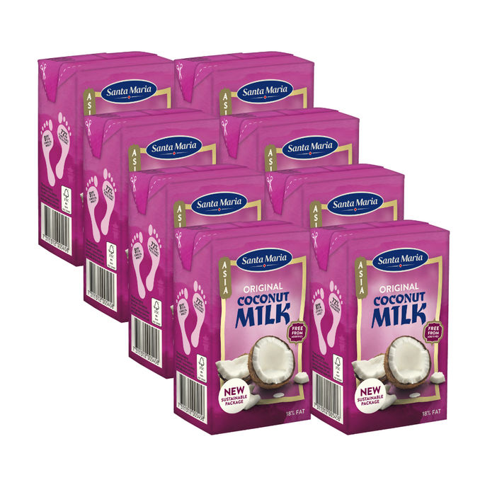 Santa Maria Kokosmælk Original 8-pak