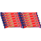 Parasta ennen: 14.02.2027 Fazer Suklaapatukka Dumle Crunchy Choco Raspberry 12-pack