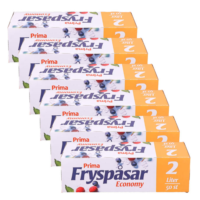 Prima Pakastepussit 2 L 6-pack