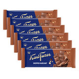 Fazer Mjölkchoklad Chopped Hazelnut 6-pack