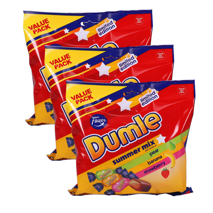 Fazer Makeiset Dumle Summer Mix 3-pack