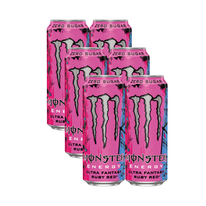 Monster Ultra Fantasy Ruby Red 6-pack