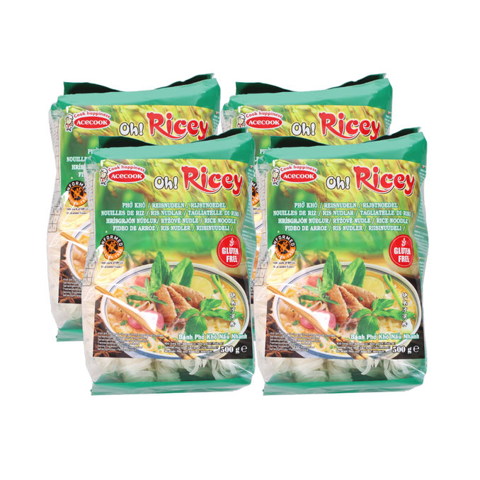 ACECOOK Risnudlar 4-pack