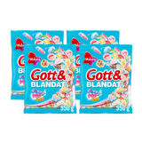 Malaco Makeiset Gott & Blandat Fizzy 4-pack