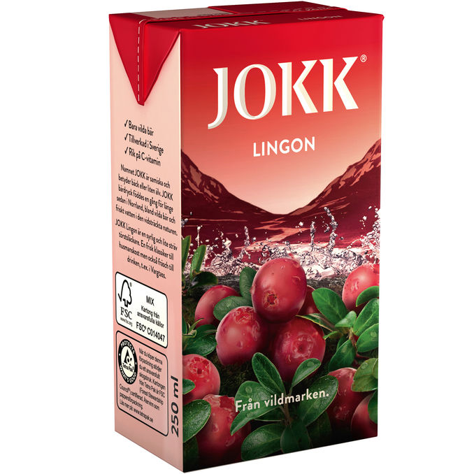 Jokk Dryckeskoncentrat Lingon