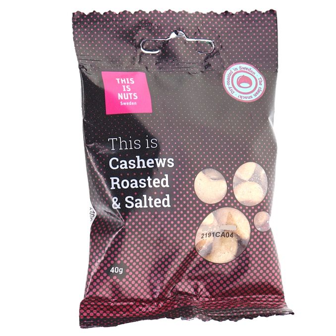This is nuts Cashewnötter Roasted & Salted