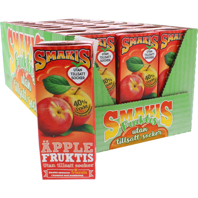 Smakis Fruktdryck Äpple 27-pack