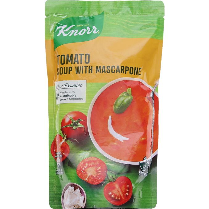 Knorr 2 x Tomatsoppa Mascarponeost