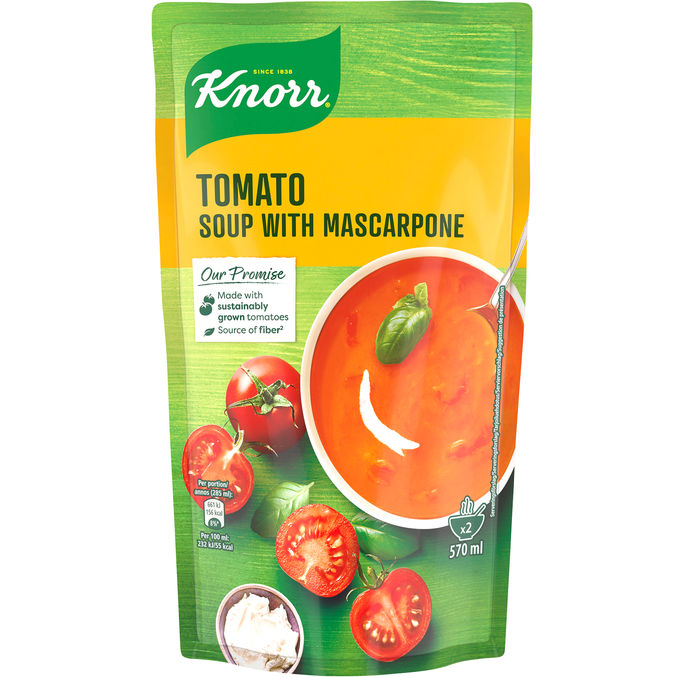 Knorr Tomaattikeitto Mascarponejuusto