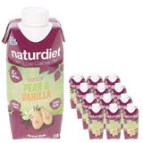 Bedst før: 29.04.2026 Naturdiet Måltidserstatningsshakes Pear & Vanilla 12-pak