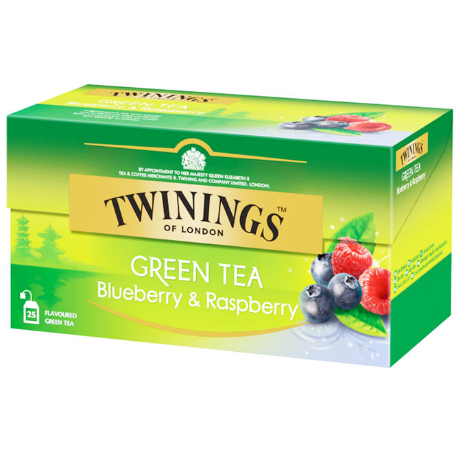 Twinings Vihreä Tee Mustikka & Vadelma