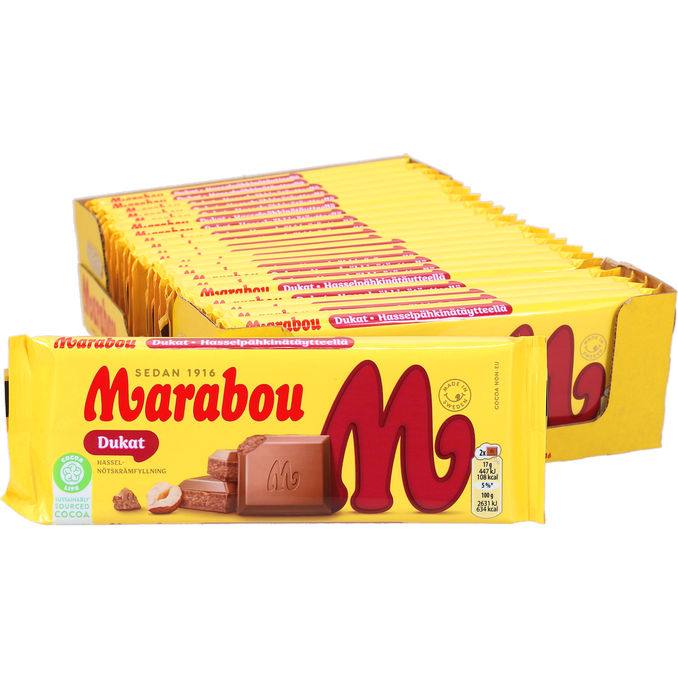 Mjölkchoklad Dukat 22-pack