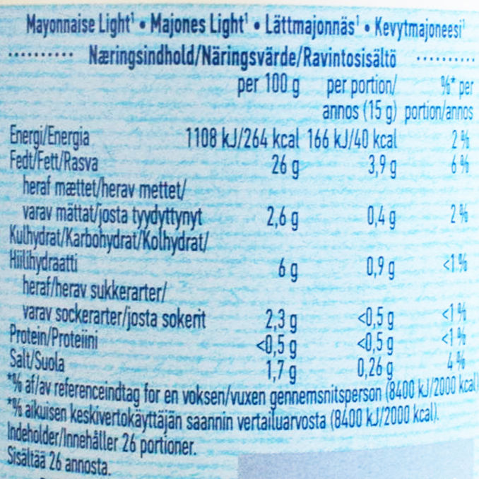 Hellmann's Majonnäs Light