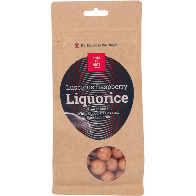 This is nuts Lakrits Luscious Raspberry