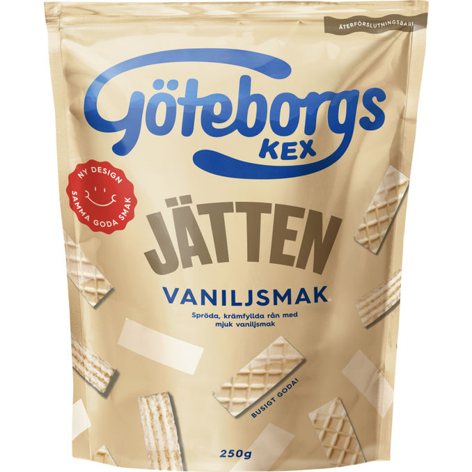 Göteborgs 2 x Jätten Vanilj Kex