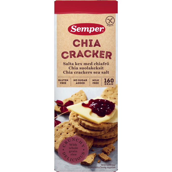 Semper Kex Chia Crackers