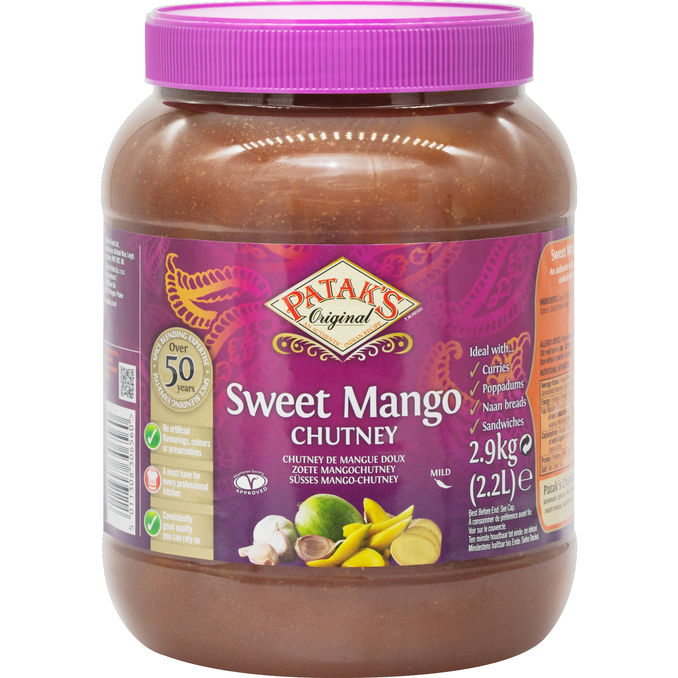 Patak's Mangochutney "Sweet" 2,9 kg