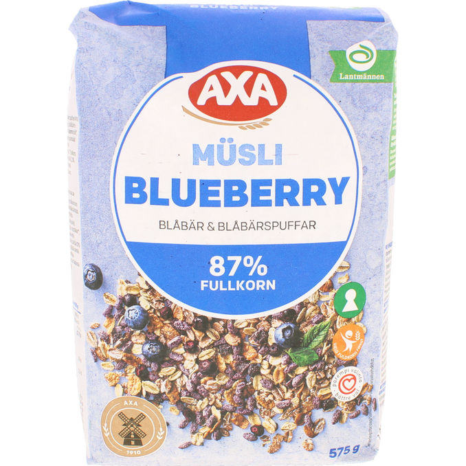Axa Müsli Blåbær