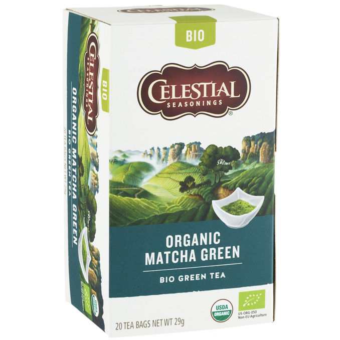 Celestial Seasonings BIO Grüner Tee mit Matcha 
