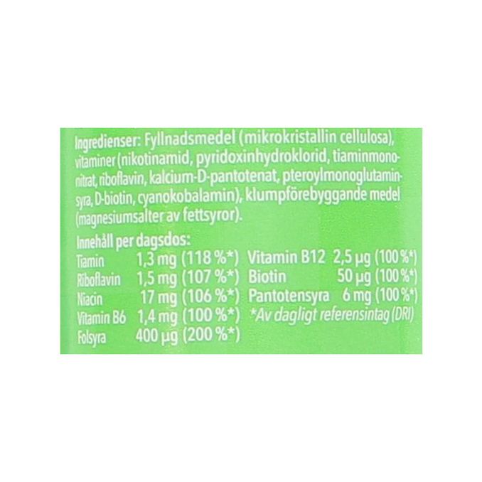 Friggs Kosttillskott B-vitaminer