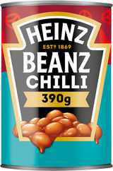 Bedst før: 30.11.2025 Heinz Baked Beans i Chilisauce