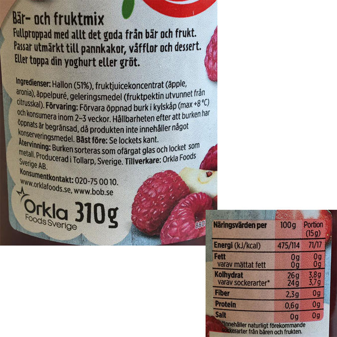 BOB Sylt Bara Bär Hallon