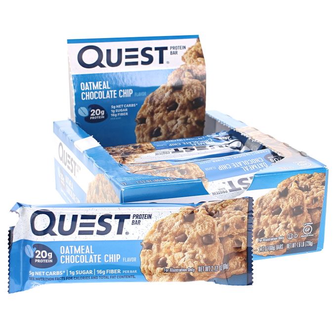 Questbar Proteiinipatukka Kaurasuklaalastu 12-pack