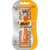 Bic Rakhyvel & Blad 6-pack