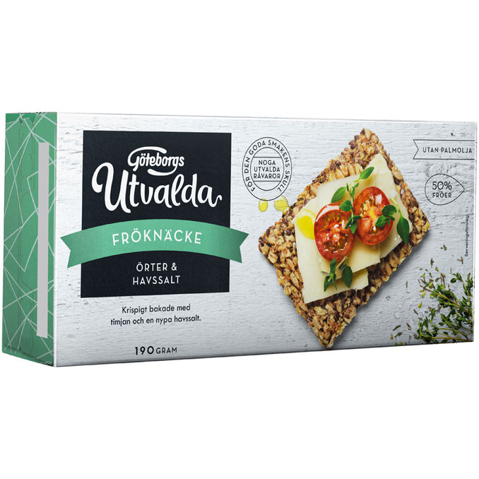 Göteborgs Knækbrød Urter & Havsalt