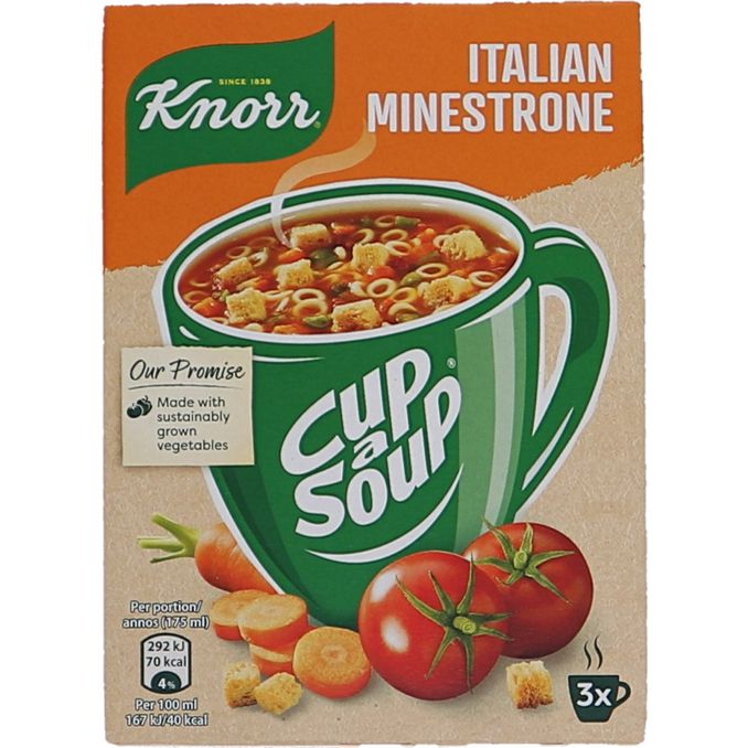 Knorr Italiensk Minestrone 3-pak