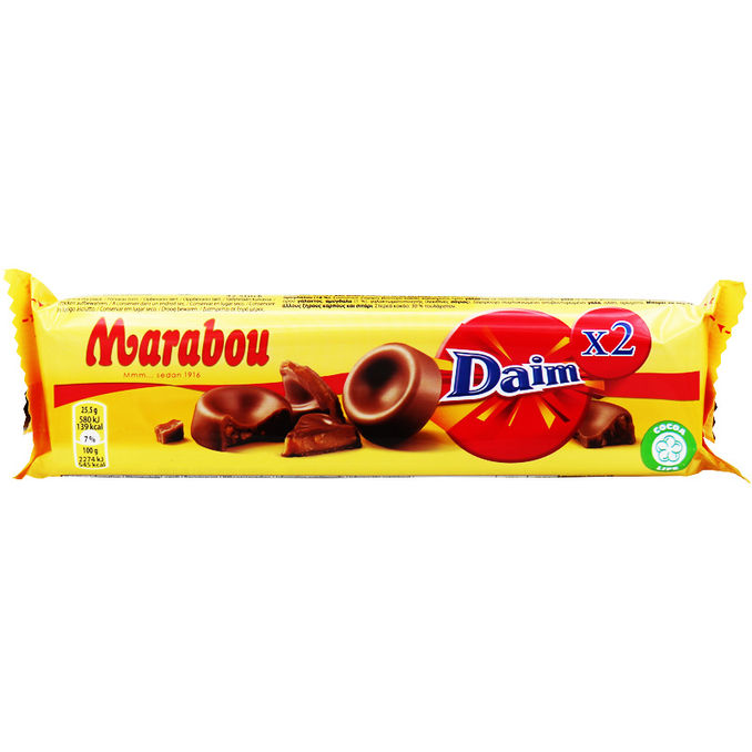 Marabou Mjölkchoklad Daim Roll 2-pack