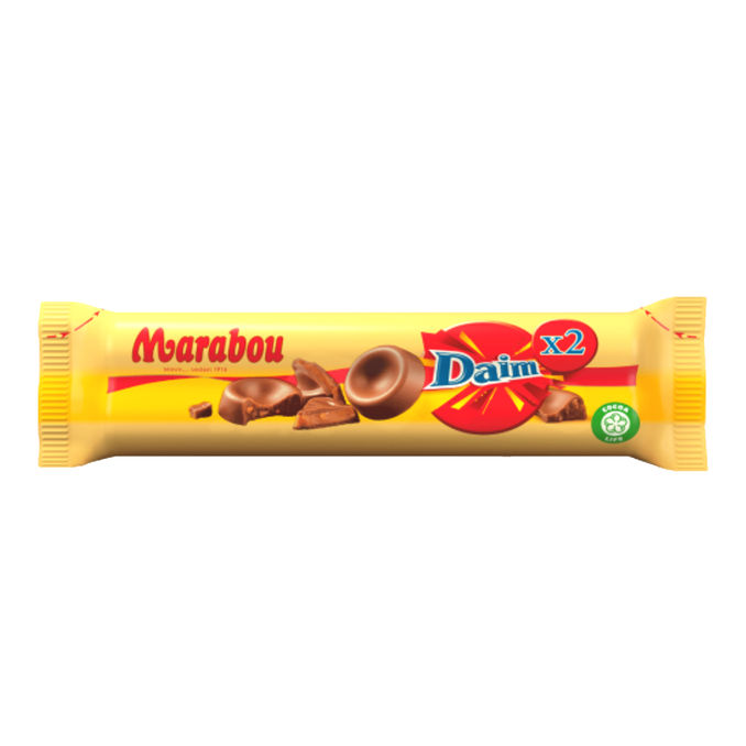 Marabou Daim Mjölkchokladrulle 2-pack