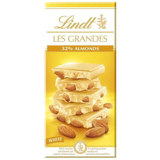 Lindt Hvid Chokolade Les Grandes Almonds