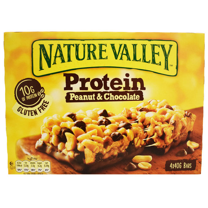 Nature Valley Proteinbars Jordnötter & Choklad 4-pack