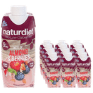 12-pak Naturdiet Low Sugar Shake Almond & Berries 330ml